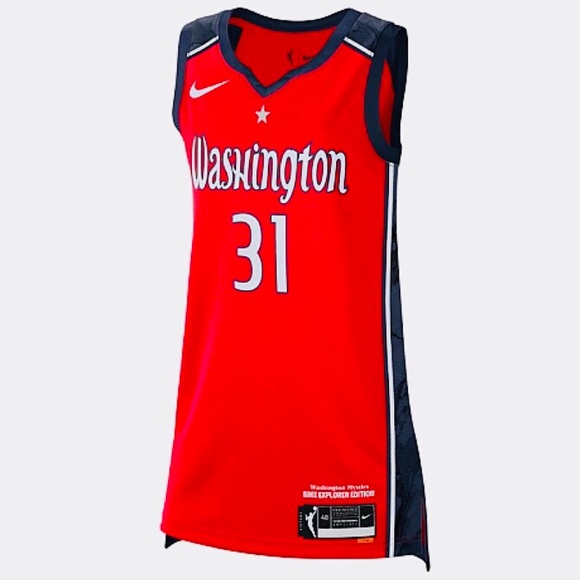 Nike Explorer Edition Washington Mystics Womens WNBA Tina Charles Jersey #31 NEW - Picture 2 of 12